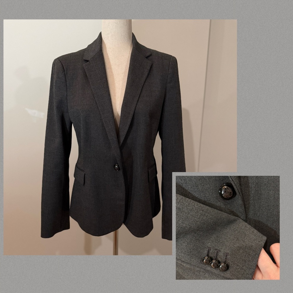 ZARA Charcoal Women's Blazer